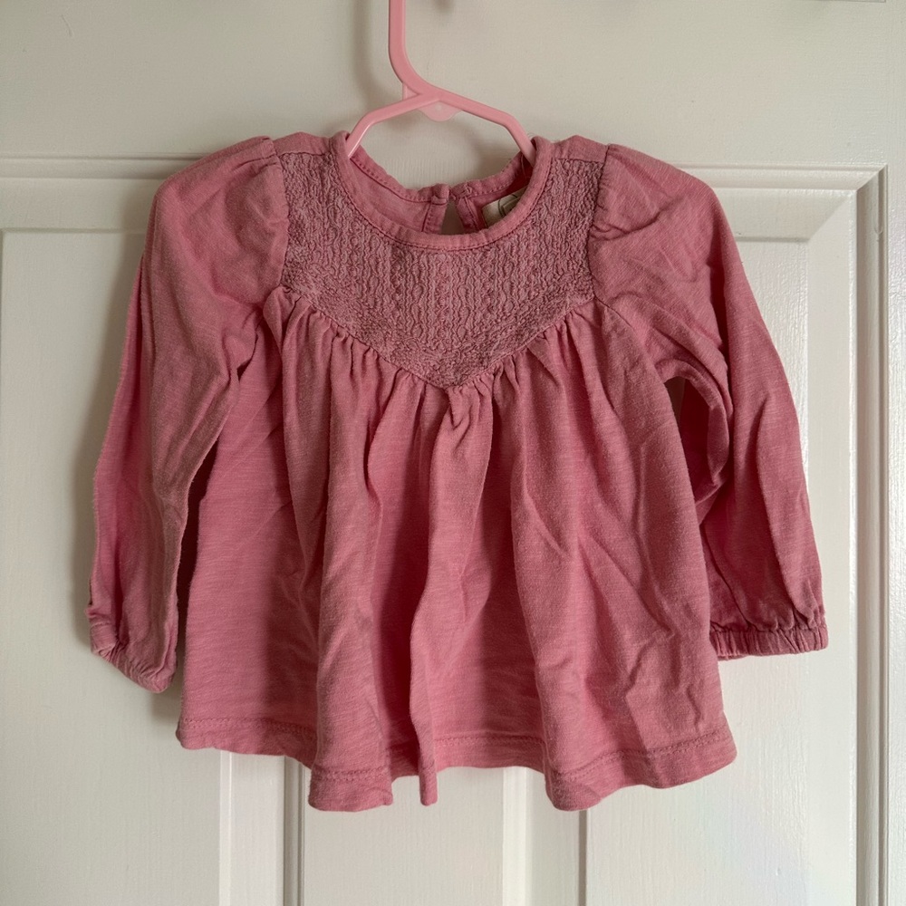 Peek Pink Blouse, 2T